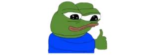 ☘ 9b63fc35 Pepe the Frog Pepe Ếch Xanh, Meme, Văn hóa Internet, Ếch, Nhân vật telegram sticker