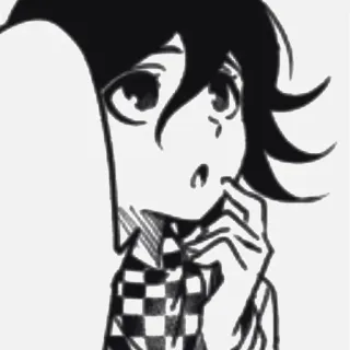 🏁 32b9254a Kokichi Oma Danganronpa V3: Killing Harmony 애니메이션, 만화, 단간론파, 코키치, 오마, 캐릭터, 팬아트 telegram sticker