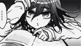 🏁 34f622ce Kokichi Oma Danganronpa V3: Killing Harmony 애니메이션, 만화, 단간론파, 오마 코키치, 캐릭터, 독서 telegram sticker