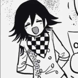 🏁 4a7d45c2 Kokichi Oma Danganronpa V3: Killing Harmony 애니메이션, 만화, 캐릭터, 오마 코키치, 단간론파, 단간론파 V3, Killing Harmony telegram sticker