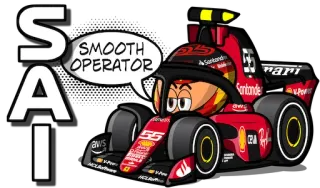 🇪🇸 75f78f16 SMOOTH OPERATOR 포뮬러 1, 레이싱, 능글남, 자동차, 모터스포츠 telegram sticker