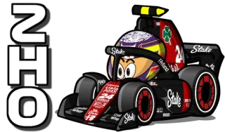 🇨🇳 fe7a3b56 ZHO 포뮬러 1, 레이싱카, 모터스포츠, 만화, 스포츠, 차량 telegram sticker