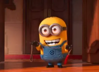 😊 06f4796d Minion Despicable Me Minion, kreskówka, śmieszne, postać telegram sticker