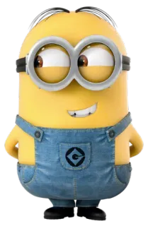 😏 77cb978d Minion Despicable Me Minion, Cartoon, Figur, Lustig, Niedlich, Ich Einfach Unverbesserlich telegram sticker
