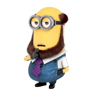 👨 12dd2a8b Minion minion, cartoon, funny, character whatsapp sticker