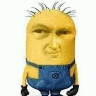 😉 0cd7f5ac minion, donald trump, lustig, meme, politisch, parodie telegram sticker