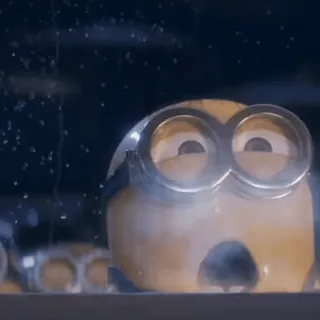 ❤️ aeaca57f Minion Minionki, kreskówka, animowane, żółty, śmieszne whatsapp sticker