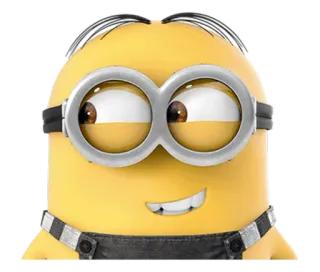 😏 5aeffe24 Minion Despicable Me minion, despicable me, cartoon, character, funny whatsapp sticker