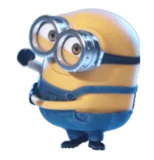 🙃 a1ab5ace Minion Despicable Me minion, despicable me, cartoon, character, funny whatsapp sticker