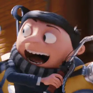 🍌 962e2bcd Gru Despicable Me 格鲁, 神偷奶爸, 卡通, 动画, 小黄人, 电影 telegram sticker