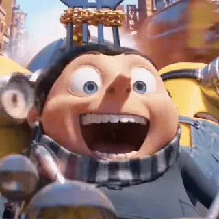 🍌 b0cfefc5 Gru Despicable Me 格鲁, 小黄人, 神偷奶爸, 电影, 动画 telegram sticker