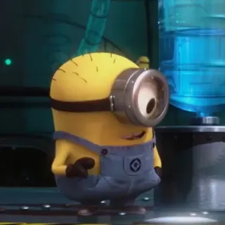 🍌 8af8c1c7 Minion Minion, Cartoon, Figur, Lustig, Gelb telegram sticker