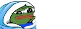 🥺 7a765b0b Pepe the Frog Pepe, triste, rana, meme telegram sticker
