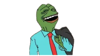 😄 7f4e7b32 Pepe, Meme, Affari, Completo, Rana telegram sticker