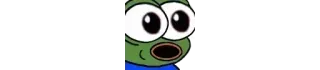 😳 f334cf2c Pepe the Frog Pepe, Rana, Meme, Poggers, Twitch telegram sticker