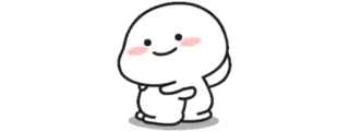 🍚 6c926887 Blob, Uroczy, Postać, Kawaii telegram sticker