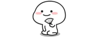 🍚 97734315 Kreskówka, Postać, Słodkie, Fan telegram sticker