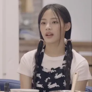 🩰 bd65700b 人物, 女性, エプロン, ウサギ, 髪 telegram sticker