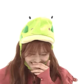 🛒 352f3799 vrouw, hoed, grappig, glimlach, schattig, vrouwelijk, lachen, vrolijk telegram sticker