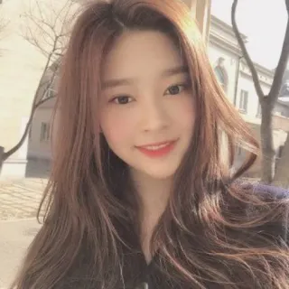 🛒 485a3340 vrouw, meisje, portret, persoon, schoonheid, haar telegram sticker