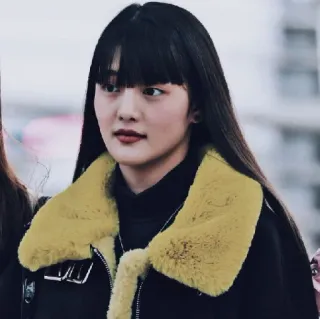 🍬 8df7cdea 女人, 肖像, 人物, 夹克, 时尚 telegram sticker