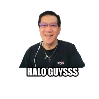 🤗 497617d9 HALO GUYSSS whatsapp sticker