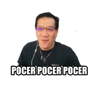🤪 baff2e57 POCER POCER POCER whatsapp sticker