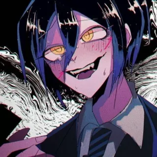 🔪 93ec515d Anime, Mangá, Personagem, Ilustração, Arte telegram sticker