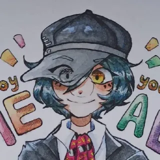 🔪 f6afb1c7 Enjoy your LEAD Anime, Mangá, Personagem, Arte telegram sticker