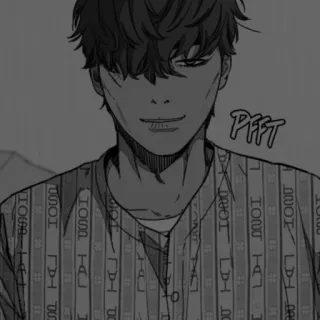 🛢 c7e1ecf2 HOSP TAL HOSP HOSPITAL L PH PT TALO TAN IONO L 블서 LDH ARE HONG TAT pria, gaya anime, monokrom whatsapp sticker