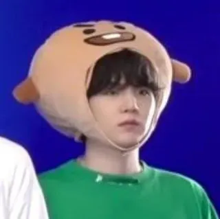 🐱 05ac0120 Person, Hut, süß, Porträt, Promi, K-Pop telegram sticker