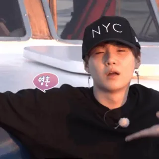 😫 5e63bc7b 영혼 persona, hombre, coreano, sombrero, nyc telegram sticker