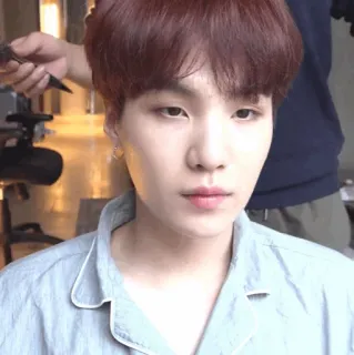 😐 ecf01d6e persona, hombre, coreano, peinado, casual, retrato telegram sticker