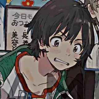 🌊 a3077822 今日も
おつかれ
美容と
長生き Anime, Japonais, Garçon, Dessin animé whatsapp sticker