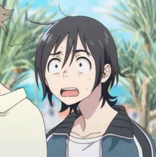 🌊 fd11142f Animé, Dessin animé, Personnage, Expression whatsapp sticker