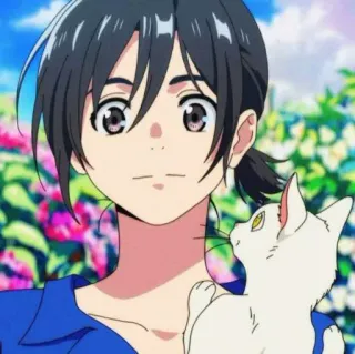 🌊 ff2ee6e1 animé, personnage, chat whatsapp sticker