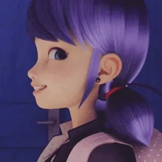 🗼 002fbe85 Marinette Dupain-Cheng Miraculous: Tales of Ladybug & Cat Noir Marinette, Ladybug, Miraculous Ladybug, cartoon, anime, girl telegram sticker