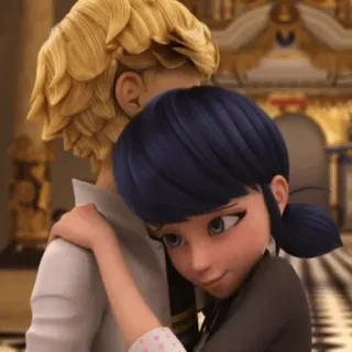 🗼 12ed973f hugging, love, couple, anime, affection telegram sticker