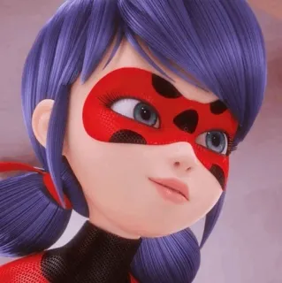 🗼 873ee3bd Ladybug Miraculous: Tales of Ladybug & Cat Noir Miraculous Ladybug, Ladybug, cartoon, superhero, animated, tv show, hero telegram sticker