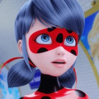 🗼 f83fcec8 Ladybug Miraculous: Tales of Ladybug & Cat Noir Ladybug, Miraculous Ladybug, anime, cartoon, superhero, Miraculous, animation, marinette telegram sticker