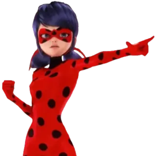 👉 a787bb6d Ladybug Miraculous: Tales of Ladybug & Cat Noir coccinelle, Miraculous, Les aventures de Ladybug, Chat Noir, super-héros whatsapp sticker