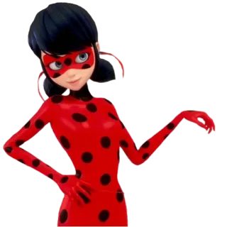 😒 b2588672 Ladybug Miraculous: Tales of Ladybug & Cat Noir coccinelle, miraculous, dessin animé, super-héros, personnage, animé whatsapp sticker
