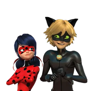 Miraculous Ladybug whatsapp stickers