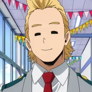 😑 ed499a93 Mirio Togata My Hero Academia Anime, My Hero Academia, Mirio Togata, Personnage, Sourire whatsapp sticker