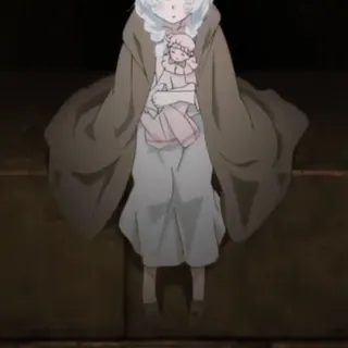 💙 414266a0 Anime, Personagem, Menina, Boneca whatsapp sticker