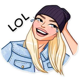 Miss Alena ❤️ whatsapp stickers