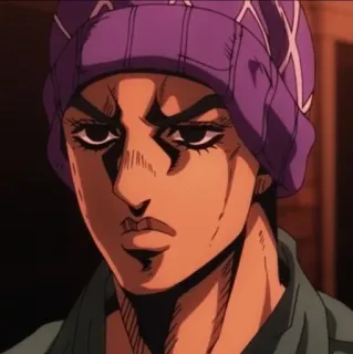 🤨 d03bc4c1 Guido Mista JoJo's Bizarre Adventure Anime, Jojo, Personaggio, Manga, Guido Mista telegram sticker