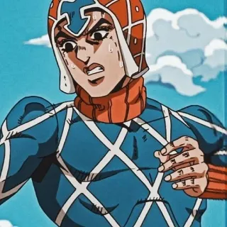 😠 d2a94866 Guido Mista JoJo's Bizarre Adventure Anime, Manga, Personaggio, Le bizzarre avventure di JoJo, Mista telegram sticker