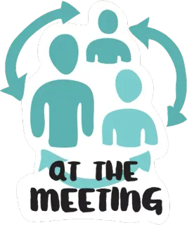 👥 edfb2828 at the meeting Réunion, Équipe, Collaboration, Affaires, Groupe, Personnes whatsapp sticker