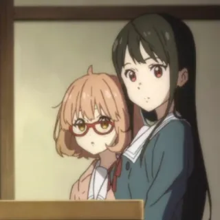 🍶 0c1ed132 动漫, 可爱, 女孩, 卡通, 插画, 角色, 女学生 telegram sticker